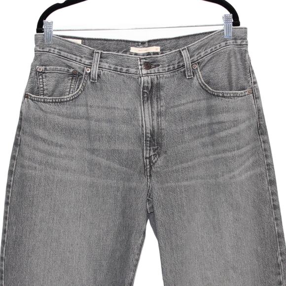 Levi’s Premium Baggy Dad Jeans Chill At Home Black Grey Size 32 x 30 - Picture 3 of 9